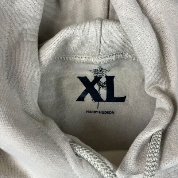 Harry Hudson All I know Hoodie Sweatshirt Men's XL Rare Piece NWT - Picture 5 of 11